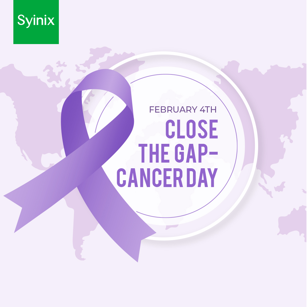 Shout out to all the cancer suvivors out there and their caregivers then. We can do our part to #CloseTheGap . 
Its world Cancer day! 
#SyinixNigeria