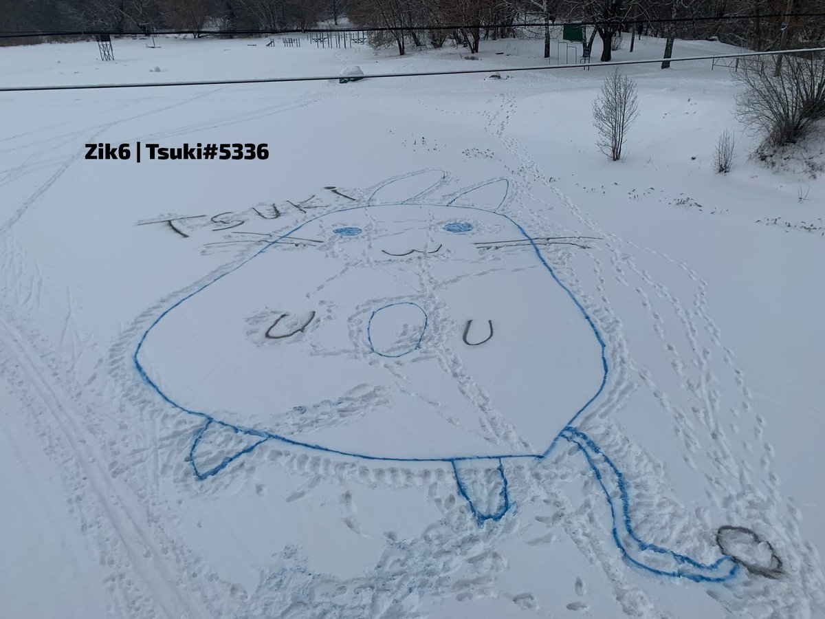 MorkFin's tweet photo. Hello everyone, I'm from Russia, I really liked your project and I decided to do something interesting. I drew a couple of art, made the soundtrack to your NFT and also drew your animal in the snow) I think I did it cool and no one has ever done this before. @Defikitt @TsukiNFT https://t.co/exU9U9DnjQ
