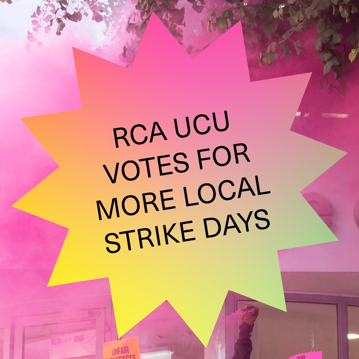 Royal College of Art UCU ✊ tweet media