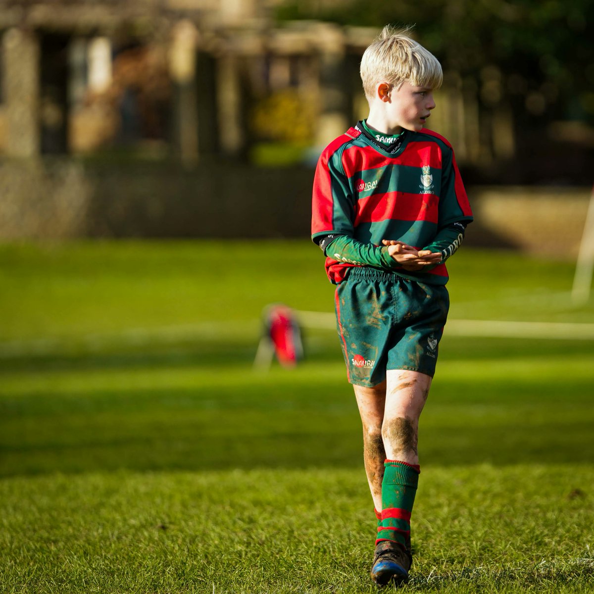 AldroSport's tweet photo. Wednesdays Rugby matches at Home, saw a return to the usual parent-community atmosphere - with many parents (and dogs) supporting on the touch-lines of all pitches. The boys played some excellent games against regular rivals, @HighfieldSch. Great results for both sides. https://t.co/m0OJY6ADdy