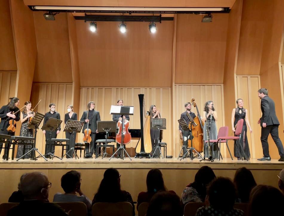 QuartetGerhard's tweet photo. Gràcies a tots per aquesta experiència! Visca la riquesa de la música de petit format!✨ #25anysprimerpalau @palaumusicacat https://t.co/HHel92A40e