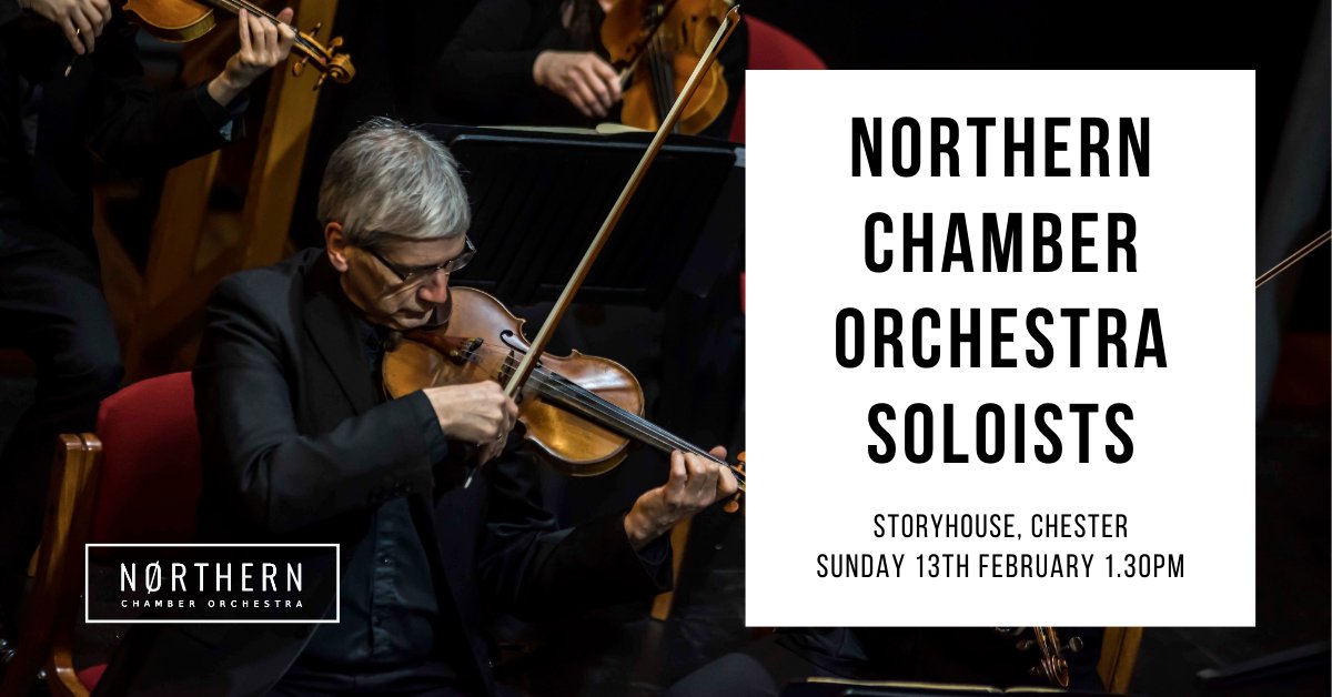 Northern Chamber Orchestra (@nco01) on Twitter photo Next Sunday 13 February at 1.30pm, our Soloists make their debut at <a href="/StoryhouseLive/">Storyhouse</a> in #Chester in an intimate string quartet concert featuring works by Haydn, Beethoven and Dvořák.
Tickets: ncorch.co.uk/nco_events/che…
<a href="/VisitCheshire/">Visit Cheshire</a> <a href="/ChesterPhilOrch/">Chester Philharmonic Orchestra</a> <a href="/VisitChester_/">Visit Chester</a> <a href="/ChesterGigs/">Chester Music</a> Next Sunday 13 February at 1.30pm, our Soloists make their debut at <a href="/StoryhouseLive/">Storyhouse</a> in #Chester in an intimate string quartet concert featuring works by Haydn, Beethoven and Dvořák.
Tickets: ncorch.co.uk/nco_events/che…
<a href="/VisitCheshire/">Visit Cheshire</a> <a href="/ChesterPhilOrch/">Chester Philharmonic Orchestra</a> <a href="/VisitChester_/">Visit Chester</a> <a href="/ChesterGigs/">Chester Music</a>