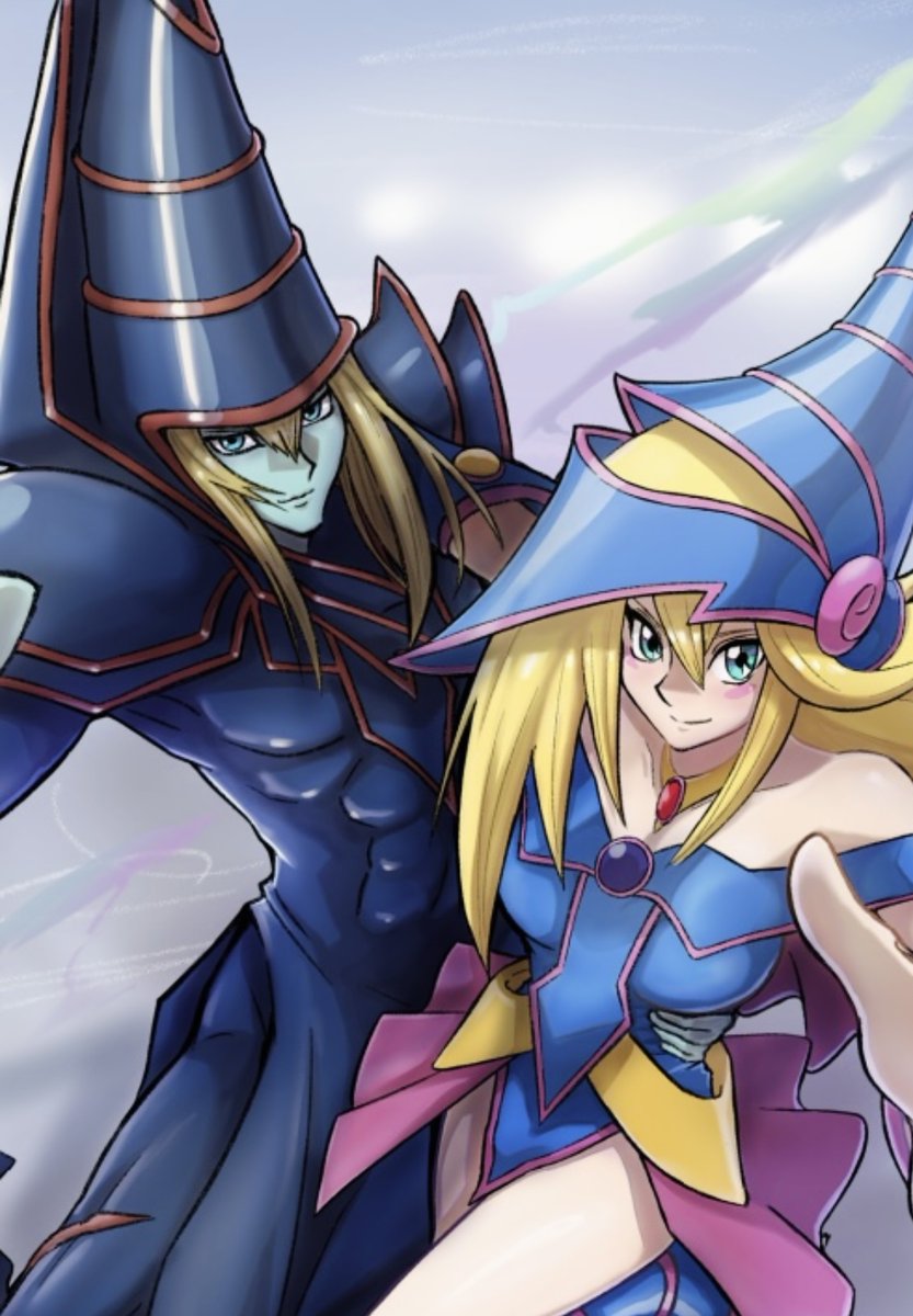 「もしブラマジ師弟がフィギュアスケートにペアで出たら」という妄想を描きました。
ペアの演技は迫力とコンビネーションがあって圧倒されますね。
#フィギュアスケート　#遊戯王 #yugioh #fanart #ブラックマジシャンガール https://t.co/jzbIz7Xxx8