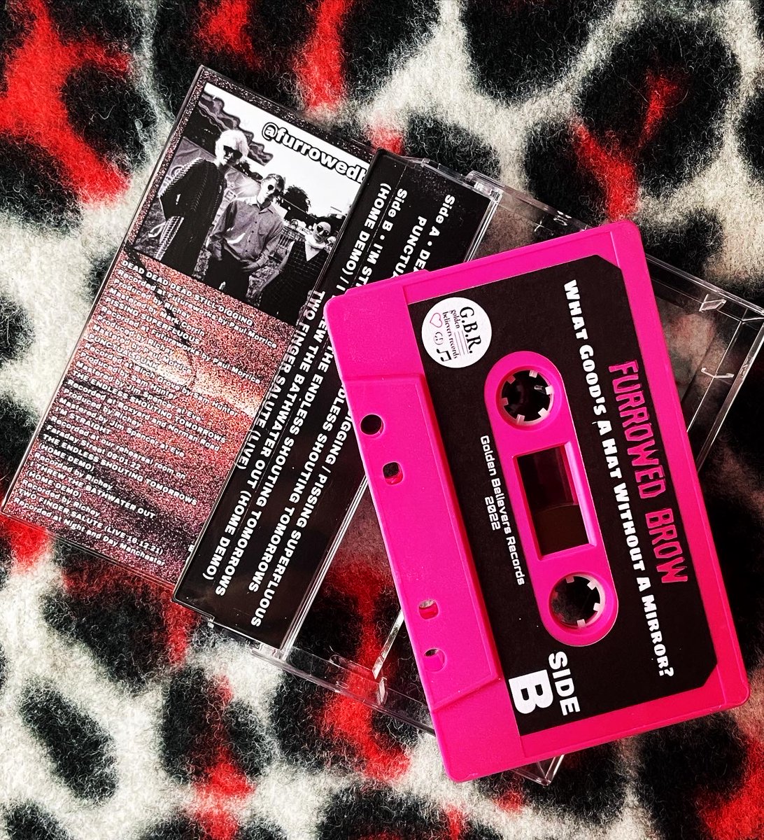 Pre-sale just started: only 25 cassettes available furrowedbrowband.bandcamp.com/album/what-goo…