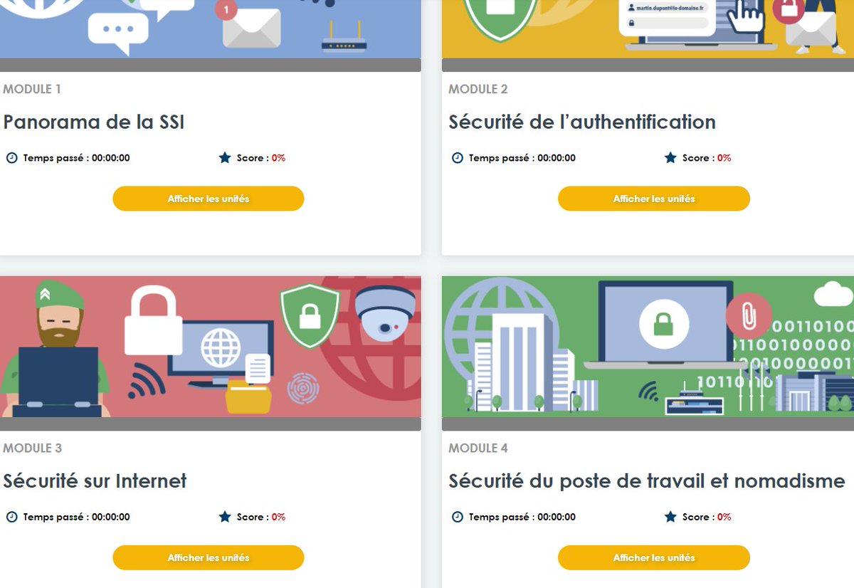 buzzpourlemploi's tweet photo. [#CyberSecurity] [#Formation]
Bon je me lance dans une formation ( #MOOC ) pour mieux maitriser la cybersecurité 
#SecNum #ANSSI https://t.co/t07E4DzdQV