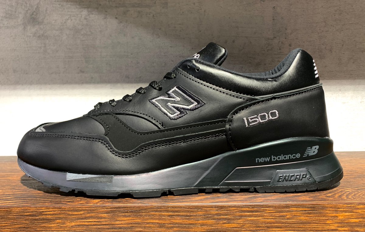 NB_KYOTO's tweet photo. < #NB新商品 >
「 M1500」
COLOR:TK
WIDTH:D/SIZE:25.0-29.0㎝
PRICE:30,800(税込)
2月5日（土）より販売開始👟
ミッドソール、アウトソールもブラックでまとめたスタイリッシュなトリプルカラーです❣️
#NB
#京都
#藤井大丸
#ニューバランス
#M1500 https://t.co/ho3YbdxntJ