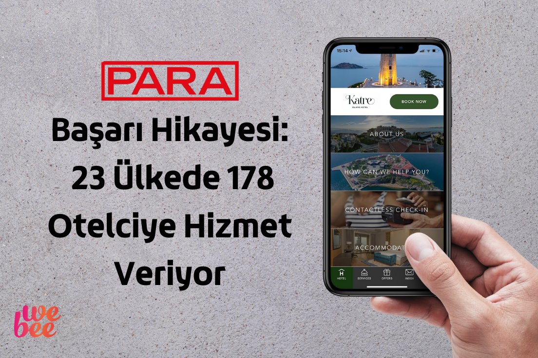 We Bee (@getwebee) on Twitter photo Bir Başarı Hikayesi: WeBee 23 Ülkede 178'den Fazla Otele Hizmet Veriyor.<a href="/DirierUrun/">Ürün Dirier</a> 'in kaleminden CEO'muz Özgür Zan ve WeBee'nin hikayesi Ocak ayında <a href="/ParaDergisi/">Para Dergisi</a> 'ne konu oldu. Haberin devamını okumak için:
lnkd.in/ggYGRK3r Bir Başarı Hikayesi: WeBee 23 Ülkede 178'den Fazla Otele Hizmet Veriyor.<a href="/DirierUrun/">Ürün Dirier</a> 'in kaleminden CEO'muz Özgür Zan ve WeBee'nin hikayesi Ocak ayında <a href="/ParaDergisi/">Para Dergisi</a> 'ne konu oldu. Haberin devamını okumak için:
lnkd.in/ggYGRK3r
