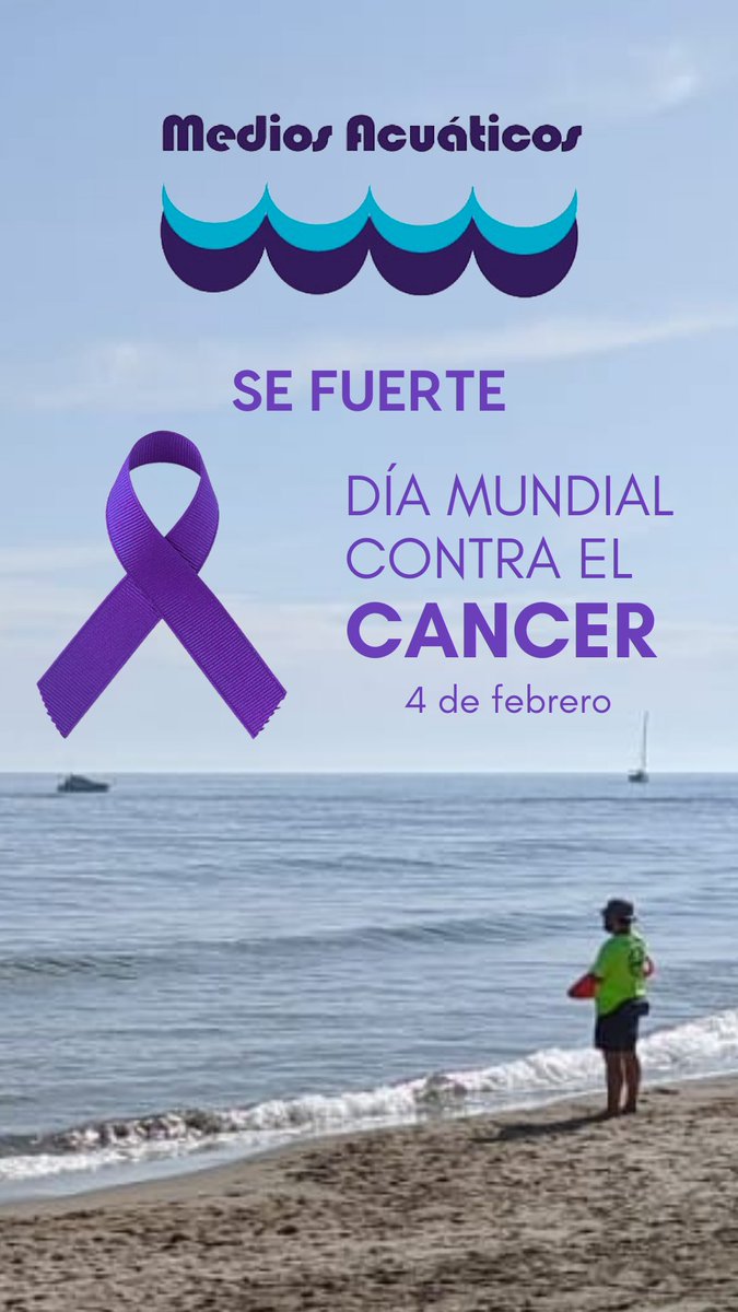 MEDacuaticos's tweet photo. Hoy 4 de febrero es el día mundial contra el cáncer 🎗

Todas las personas que forman parte del equipo humano de Medios Acuáticos mandamos todo nuestro apoyo, cariño y fuerza a las personas que lo padecen y a sus seres queridos

SE FUERTE

#DiaMundialContraElCancer https://t.co/oRbw6E5TRB