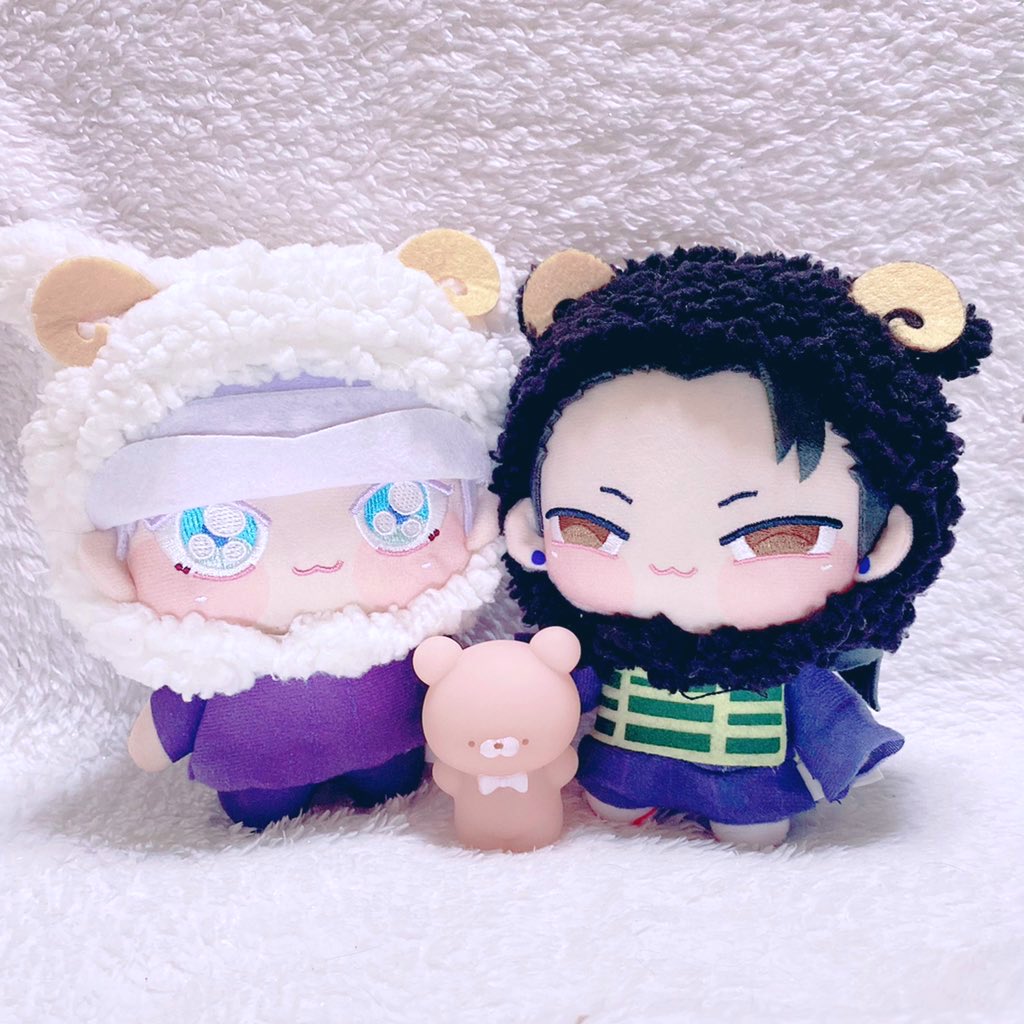 モコモコひつじ＆くま　ちびぬい　ちびスト　はぴぬい なにわ男子 - モコモコひつじ＆くま ちびぬい服 なにわ男子 大橋
