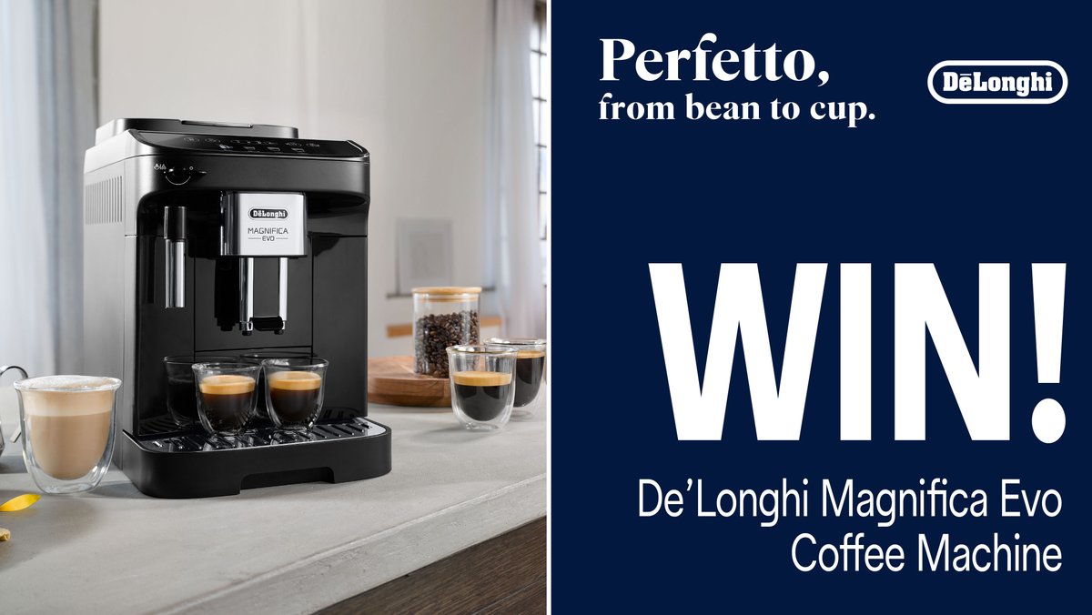 Don't forget to enter our latest <a href="/DeLonghiUK/">Delonghi</a> prize draw!
This is a multi-platform prize draw and can be entered on Facebook, Twitter and Instagram as separate entries. Follow <a href="/HughesDirect/">Hughes</a> &amp; RT to apply on Twitter🍀🎁
Ends 09/02/22, Ts&amp;Cs apply - hughes.co.uk/competition-te…