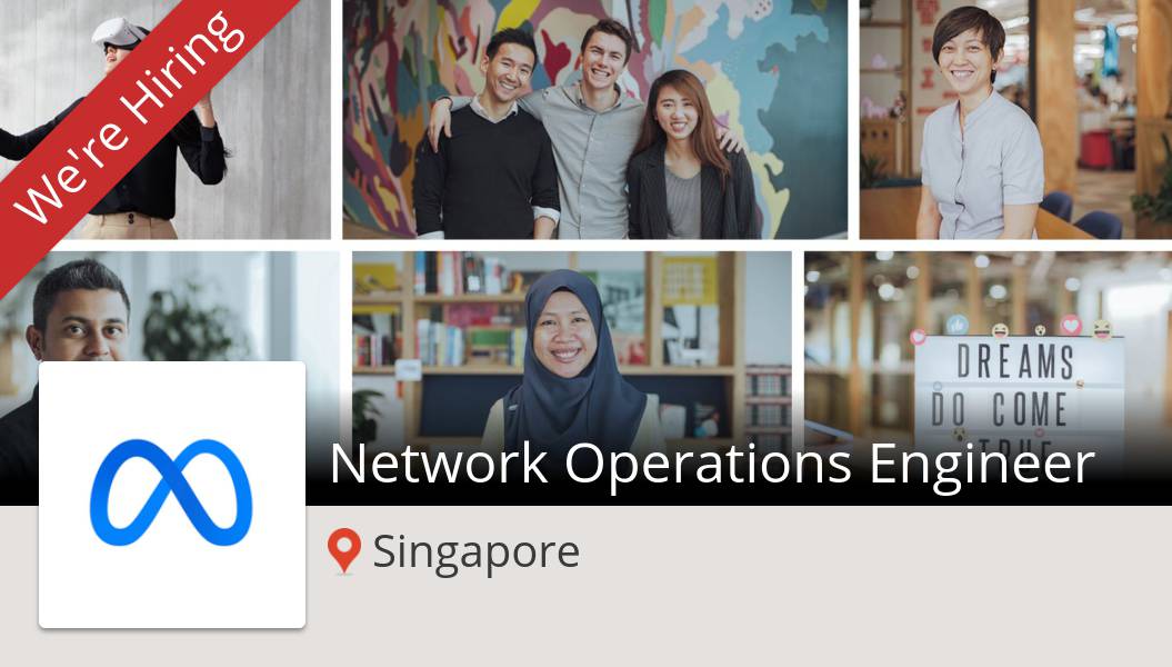 Mallikarjun2507's tweet photo. #FacebookCareers is looking for a Network #Operations #Engineer, apply now! (#Singapore) #job https://t.co/plJgjpf8Wf https://t.co/PXFXGr8bl8