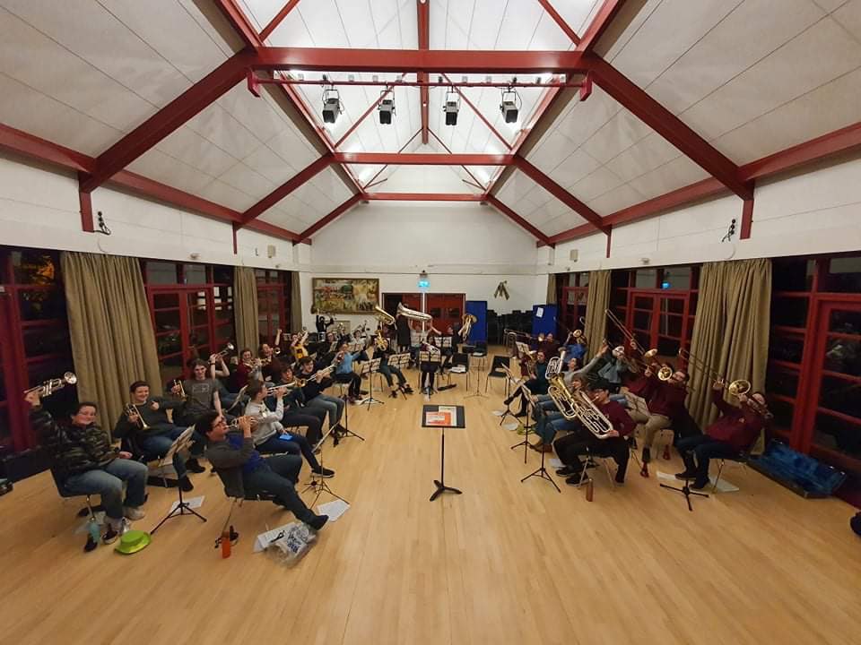 HarvestCUBB's tweet photo. Our last rehearsal before @UniBrass this weekend!!! https://t.co/iJxLplJmUV