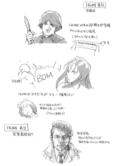 らくがき少女コマンドーIZUMI 13話までみた 