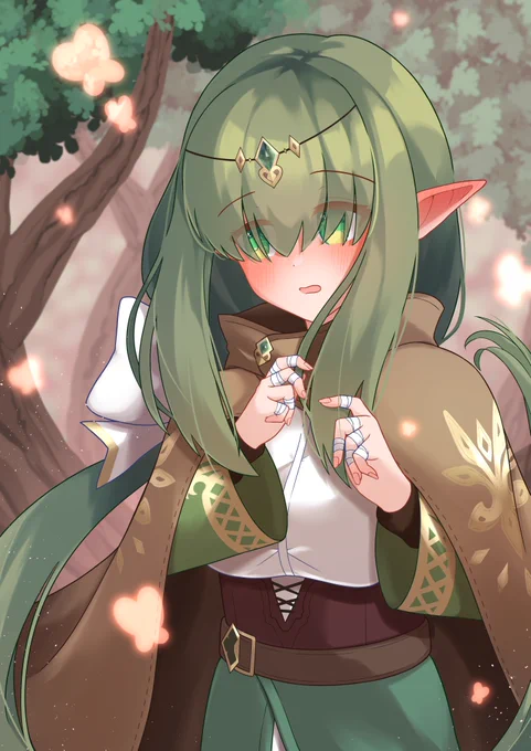 「……美味しくできたでしょうか」 #パズドライラスト 