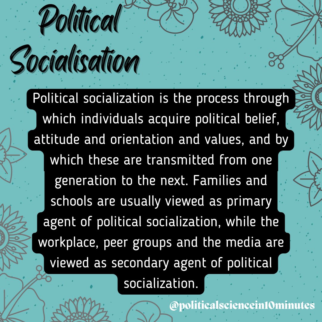 Political Socialization