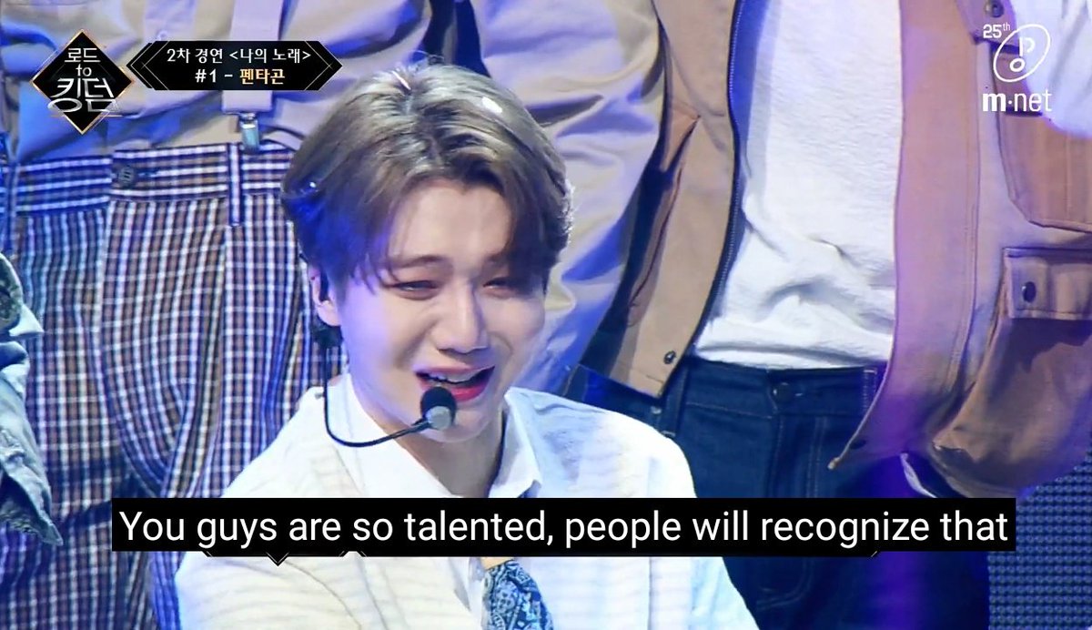 swsptg's tweet image. #JINHO: you guys are so talented, people will recognize that.