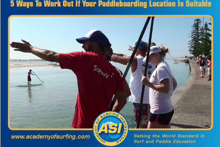 #Paddleboarding can pose a variety of obstacles. Here we have an article from ASI Master Trainer, Glenn Eldridge, discussing ways to determine the suitability of your paddling location.

Five Ways To Work Out If Your #Paddling Location Is Suitable: academyofsurfing.com/news/five-ways…