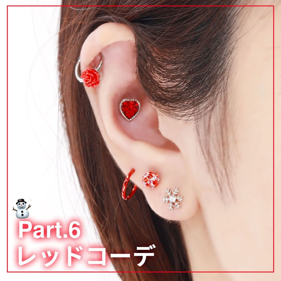 あい ピアスふたつ Capana CP019-SLV ワンポイントピアス Capana