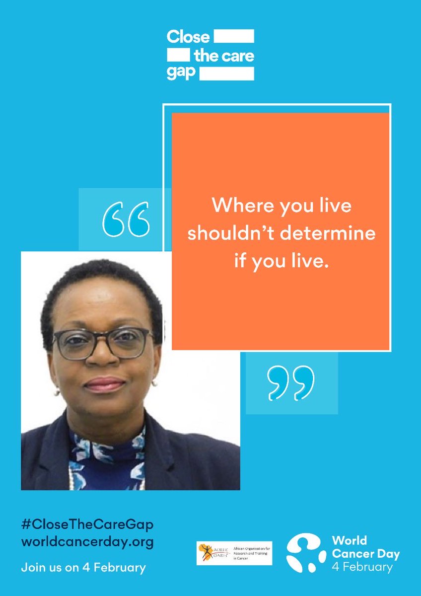 Let’s close the care gap together and stop cancer!
#cancerconversations #WorldCancerDay2022 #CloseTheCareGap #UniversityOfZim
