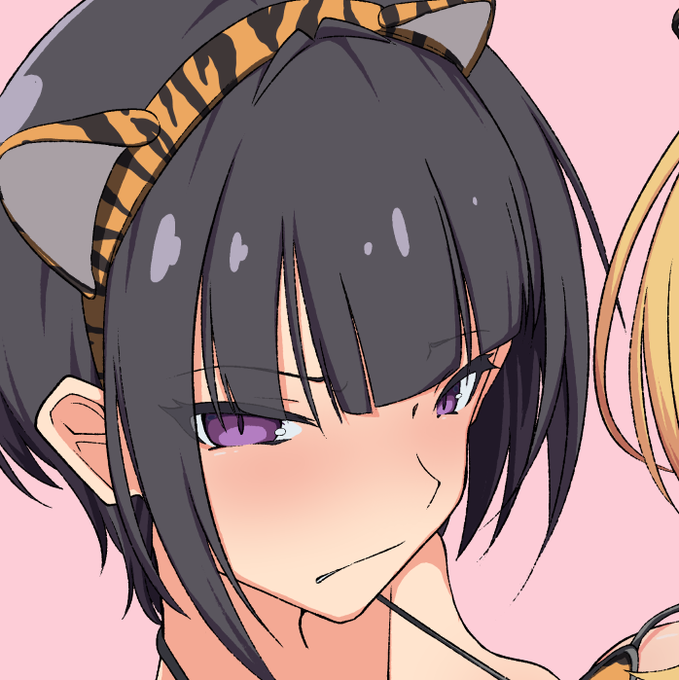 今年から同じ千夜ちゃんを描いているけど、顔が違ってきてる 