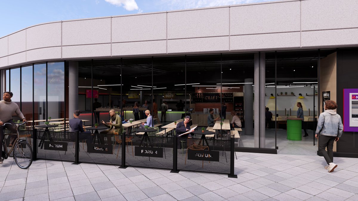 MercuryConstruc's tweet photo. Exeter University Food Hall Design
We are pleased to be working with Contract Administrator, Faithful and Gould on the refurbishment of a retail unit to create an exciting multi-purpose food hall and social area on the Streatham Campus. Due to be enjoyed by all this Spring! https://t.co/j7j8q5TbUZ