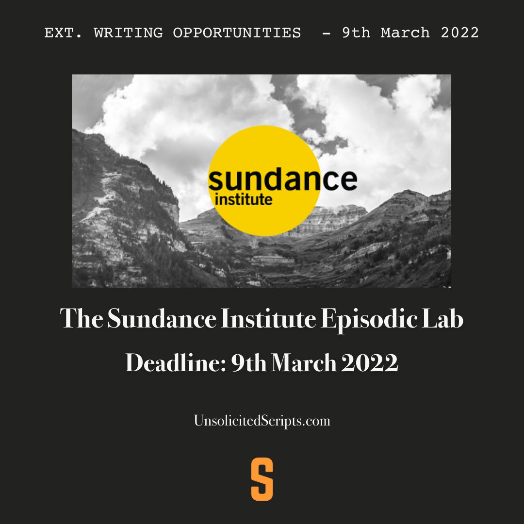 u_scripts's tweet image. It&apos;s a great time for aspiring TV writers, isn&apos;t it?

#SundanceInstitute #EpisodicLab #learnscreenwriting #tvwriters #writingcommunity