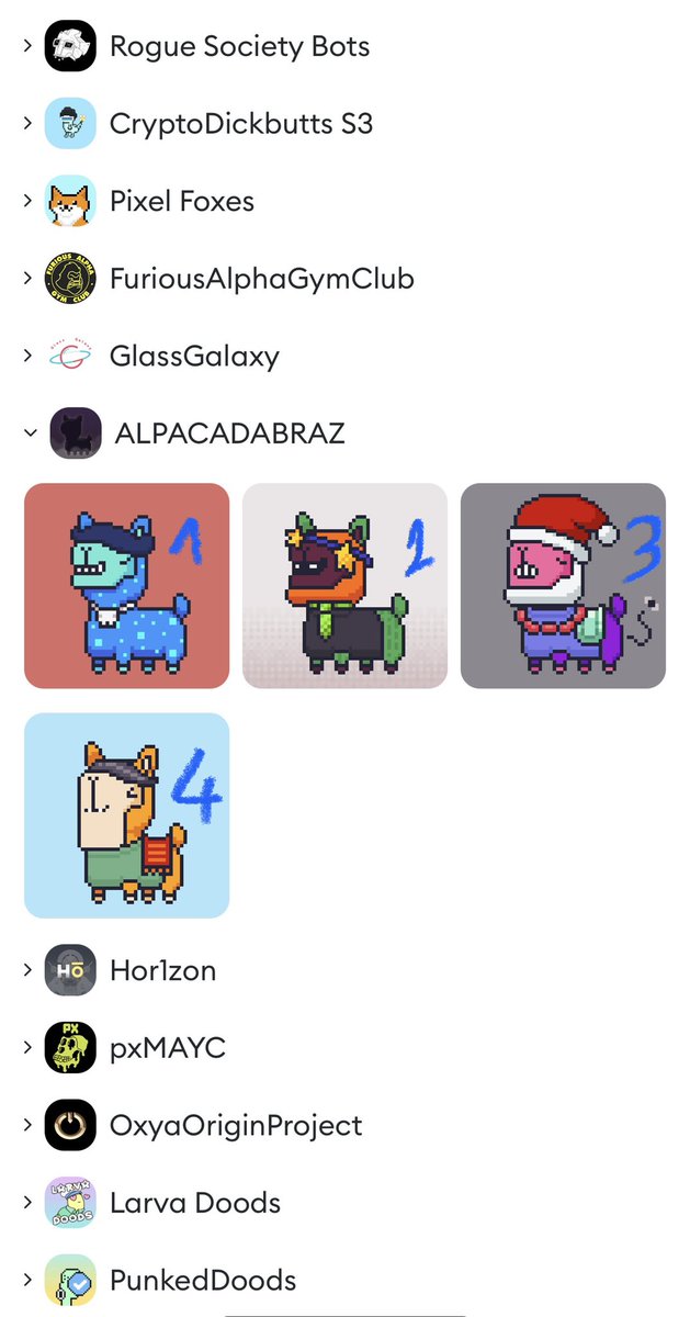 vinnyft6's tweet photo. Fuck it… GIVEWAY 🚀

🚨 Follow @vinnyft6 @ALPACADABRAZ 
👹RT &amp; like
🔥tag 3 friends
🎁 comments 1,2,3 or 4

Winner in 72H ⏰ 
#ALPACADABRAZ #NFTGiveaways #pacafollowpaca https://t.co/FKrT0vk0ka