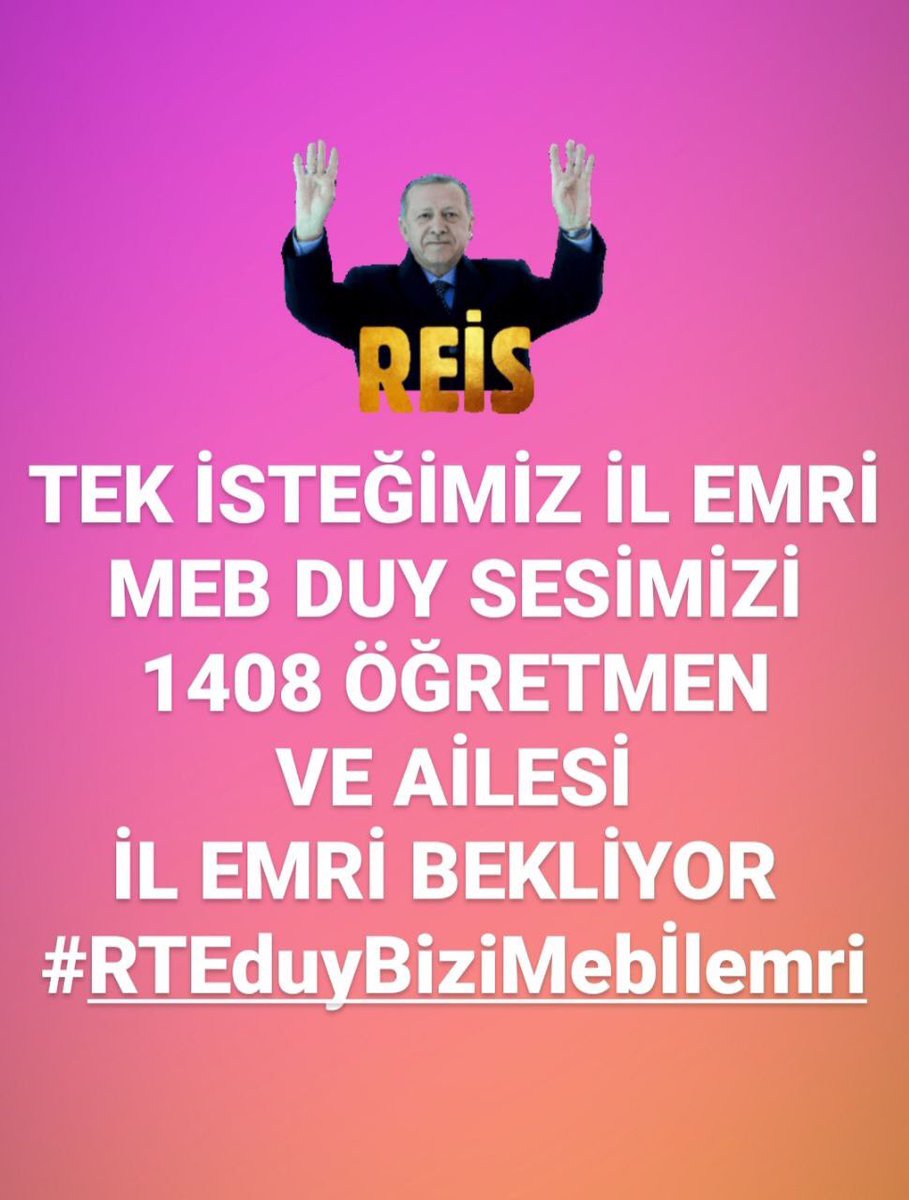 ilemriistiyoruz's tweet photo. 14 Ocaktan beri bu #müjde1408aileicin için çabalıyoruz. Bu mübarek aylarda, bu mübarek günde İL EMRİyle bizi, çocuklarımızı, ailemizi sevindirin. 2018lilerin mağduriyeti bugün İl Emriyle son bulsun 🙏  Günlerdir gözümüz yaşlı. Bugün müjde bekliyoruz..
 @RTErdogan 
@tcmeb https://t.co/Aone6Reeyf