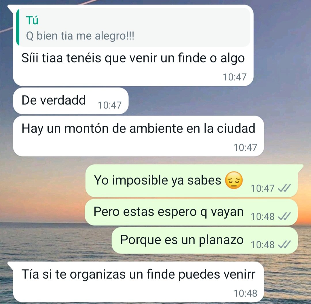 _yesotecuento's tweet photo. A veces pienso que he sido muy pesada explicando a mi entorno lo que implica esta oposición.

Luego me contestan cosas así y más bien me invade la rabia https://t.co/DLlylAYlok