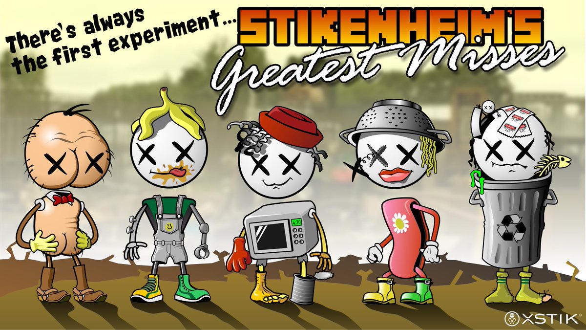 xrpstik's tweet photo. ..before XeRP Stikenheim succeeded to create xSTIK ONE, he did some..

FREAKY EXPERIMENTS 🧫🗑️

New #xSTIK Epic Tier #NFT series GREATEST #MISSES. Where all just FAILED miserably 🥴

▪️Available later. Nobody's perfect. Sorry.

♻️RETWEET
🤢LIKE
✅COMMENTS?

#xSTIKArmy #XRPL #NFTs https://t.co/bocbpEQLXw