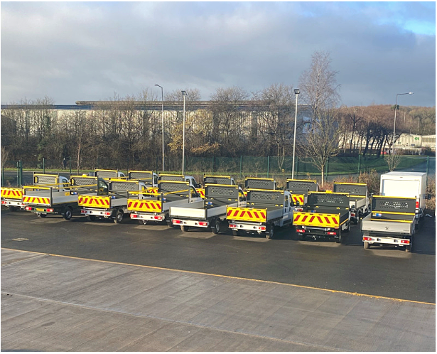 IngimexLtd's tweet photo. Another batch awaiting collection! We have increased our production output so the lead time is now currently 1-2 weeks!
#superspeedy

#keepthemcoming #tipper #dropside #luton #lightweight #commercialvehicles #manufacturing #madeintheuk https://t.co/wD5xeFhwql