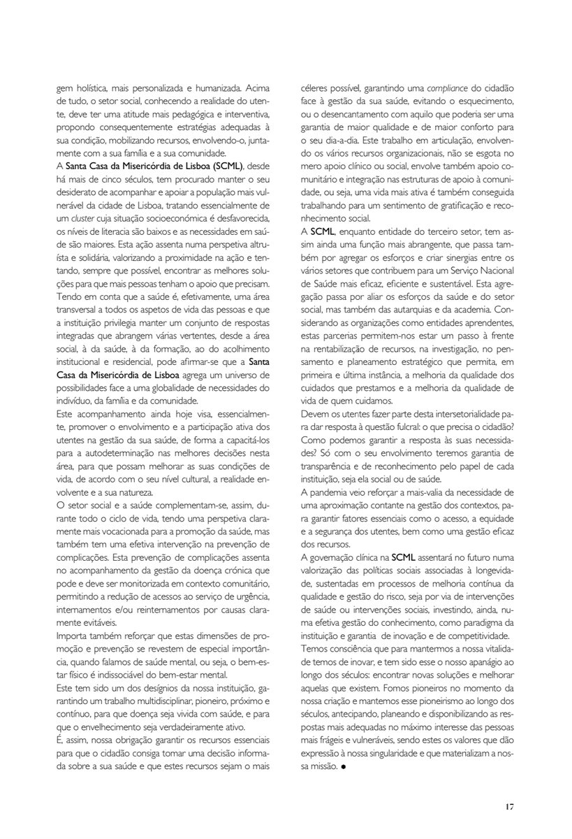 APAHospitalares's tweet image. #RGH27 📖 CINCO SÉCULOS DE EXPERIÊNCIA
E VISÃO FUTURA DE UM MODELO CENTRADO NA PESSOA ✍️ Artigo de Tânia Matos e Tiago Nascimento - Santa Casa da Misericórdia de Lisboa #SCML 🌐 Aceda à versão digital da #RGH 👉 ow.ly/GFzU30s8Gya