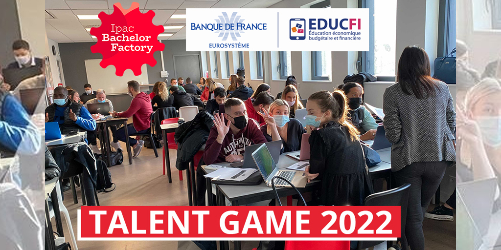 banquedefrance's tweet image. 📢 En janvier, l&apos;@IpacFactory a réalisé un #TalentGame en partenariat avec @Educfi_BDF mettant en compétition l&apos;ensemble de ses campus pour sensibiliser les étudiants aux enjeux de l&apos;analyse financière. 
📅 Rdv sur notre fil Twitter en mars pour la finale nationale 
#BdFRégion