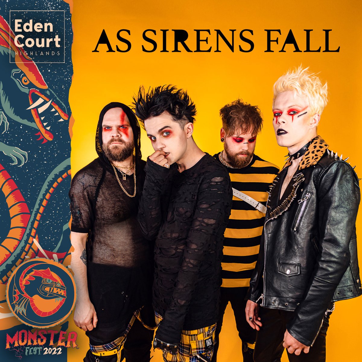monsterfest2024's tweet photo. Next for @monsterfest2022 are @assirensfall
Bringing their unique brand of genre-bending alternative rock, unapologetically themselves, they want you to be too!
https://t.co/hDylnJUPWz
#assirensfall #alternativerock #october #festival #livemusic #EdenCourt #monsterfest2022 https://t.co/4KB6jYBlP5