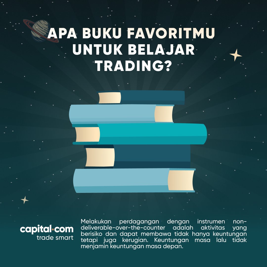 Apa buku favorit kalian untuk belajar trading?
Share di kolom komentar yuk! Isi weekend kali ini dengan menambah ilmu.

#trading #TRADINGTIPS #investing #InvestInYou