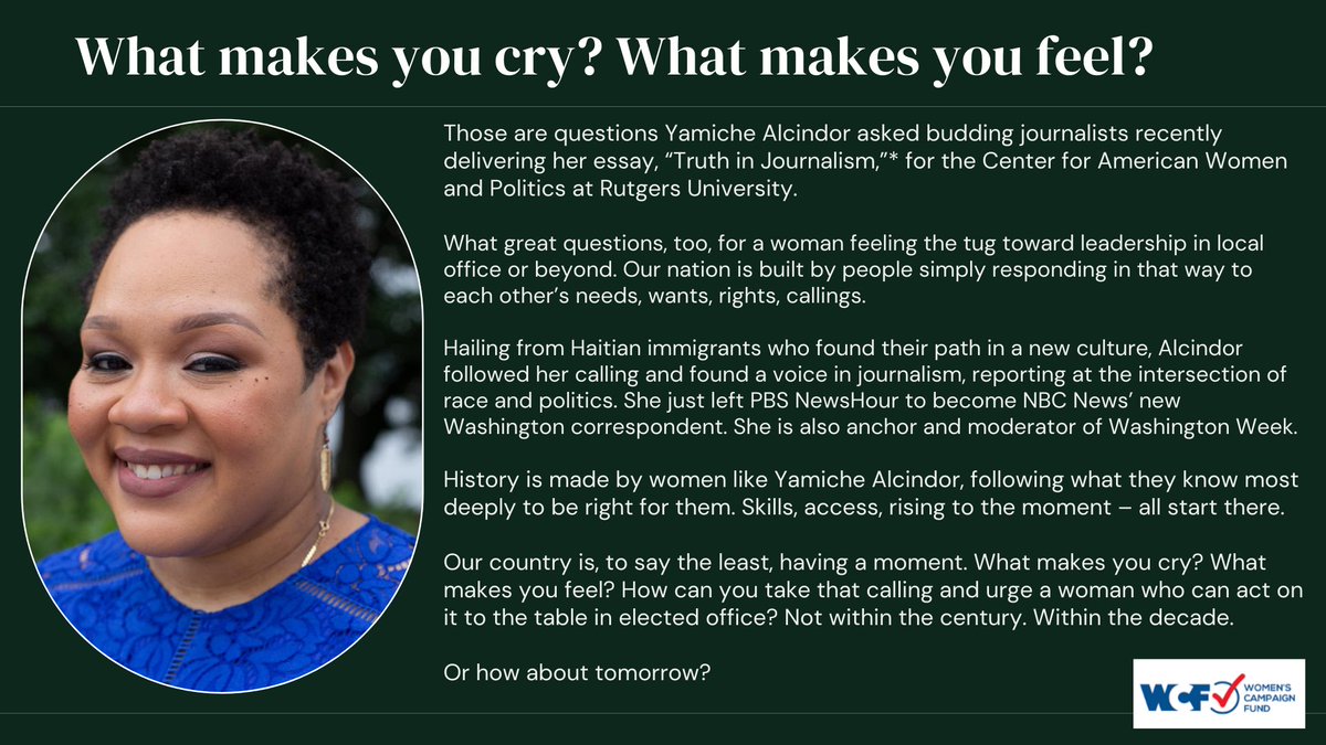 Women's Campaign Fund tweet media