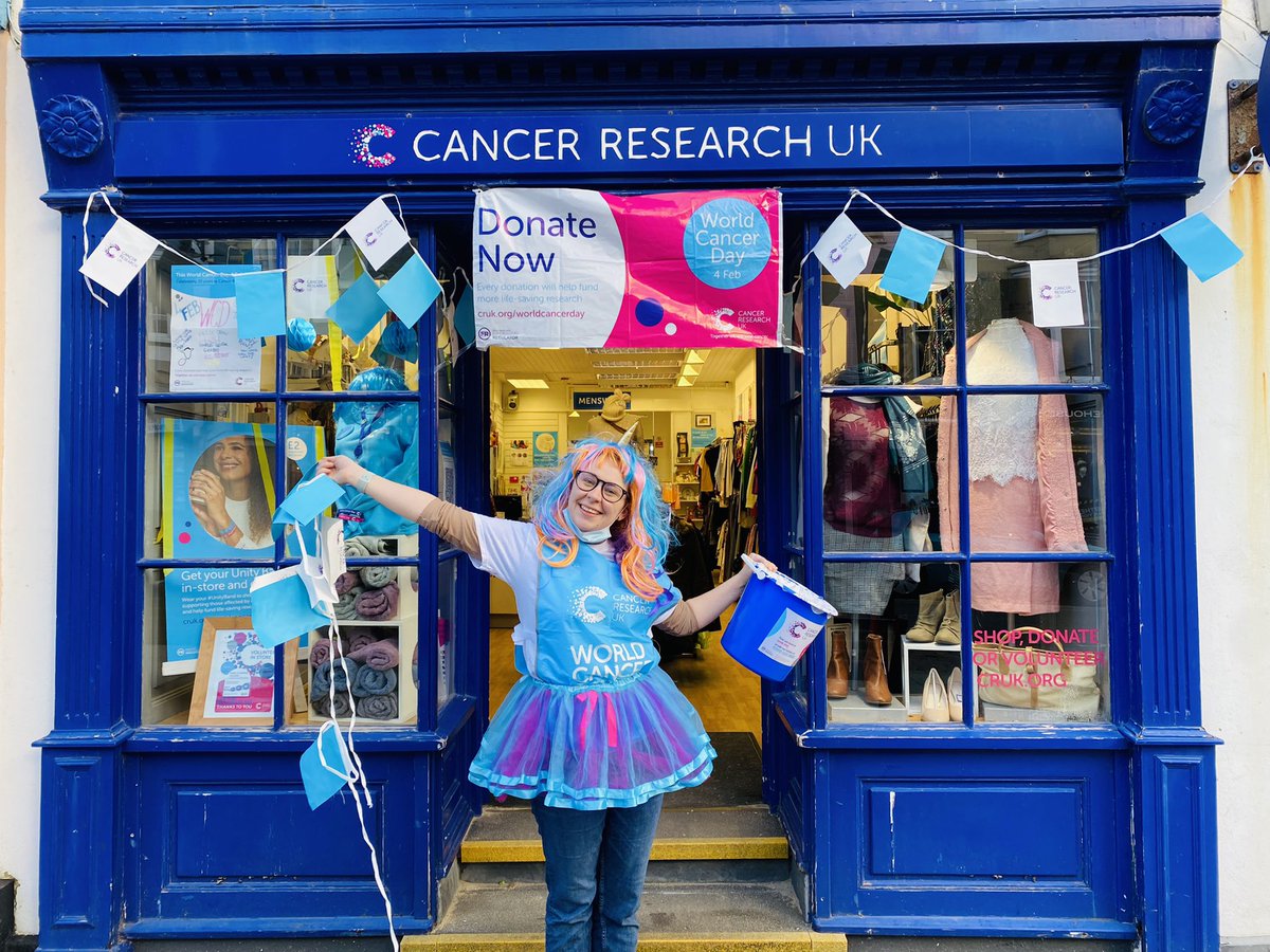 It’s #WorldCancerDay and it’s <a href="/CR_UK/">Cancer Research UK</a> 20th Birthday #Celebrate &amp; Donate with us <a href="/CRUKTenby/">CRUK Tenby Shop</a>! Get your #UnityBand and have a guess at the name of our little lamb! Open till 5.30pm today #WCD2022 #CancerResearch #Tenby