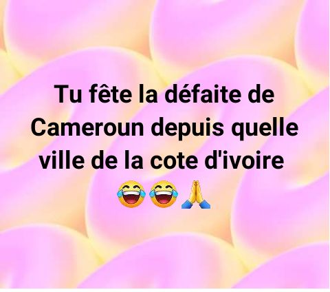 Ah moi j'ai pas compris deh😂😂