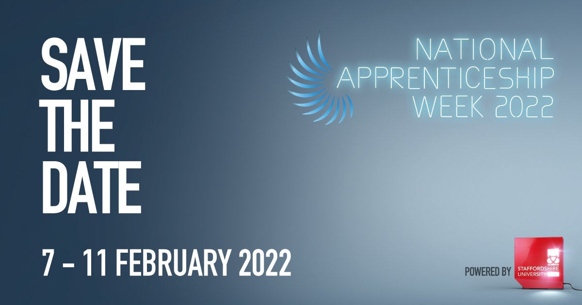 We'll be hosting an 'Apprenticeship Panel With The Pros' event as part of @StaffsUni's National Apprenticeship Week celebrations.

Join us on Friday, 11 February as we welcome a diverse panel of experts to provide a unique insight into apprenticeships.

🔗 bit.ly/3L9SGO3
