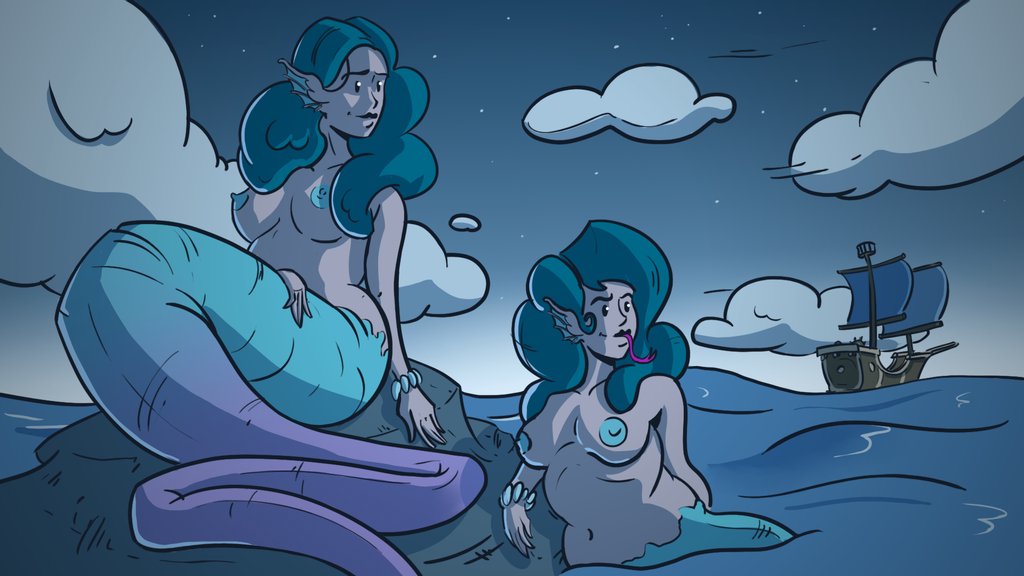 [PIRATES WEEK] Day 5 🏴‍☠️

One day / One picture 

Today, the terrible mysterious mermaids 🧜‍♀️💦

<a href="/DrawingVidu/">Vidu From Space</a>
<a href="/Tyron_Gearing/">Tyron - Play Fire Hero (link in bio)</a>
<a href="/le_poulet_gd/">le_poulet</a>
<a href="/ikowaa1/">Ninon / iko</a>

▶️  le-poulet.itch.io/carto-pirates  ◀️

#GGJ2022 #indiedev #unity #gamedev #videogamecomposer #digitalart #gameartist #gameaudio