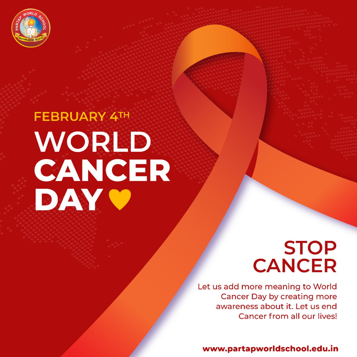 PWSPTK's tweet photo. #Cancer is just like any other challenge we face in our lives and we must never give up to it. Let us #fight and be a #winner. #WorldCancerDay https://t.co/cAIi1xyFeD