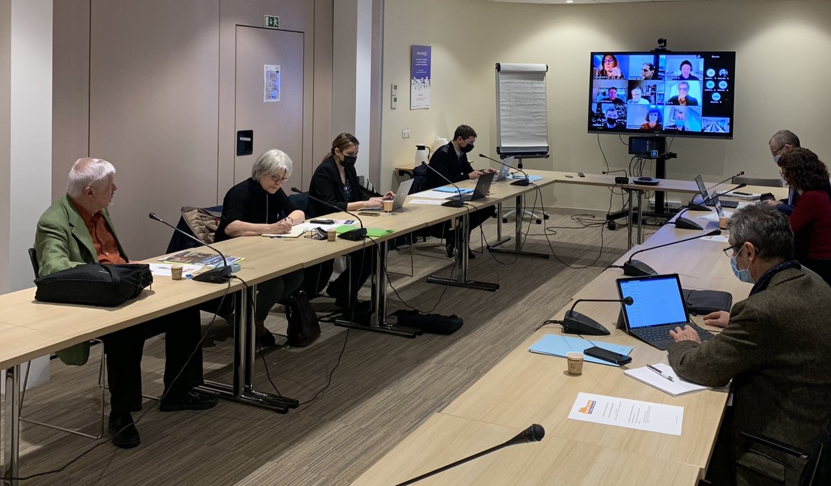 AORIF_'s tweet photo. Le Conseil social de l’habitat francilien (#CSHF), important lieu d’échanges entre #représentants d’#organismes de logement social et #représentants d’associations de #locataires, s'est réuni aujourd'hui en format mixte présentiel - visio. https://t.co/lPbLg3lVNg