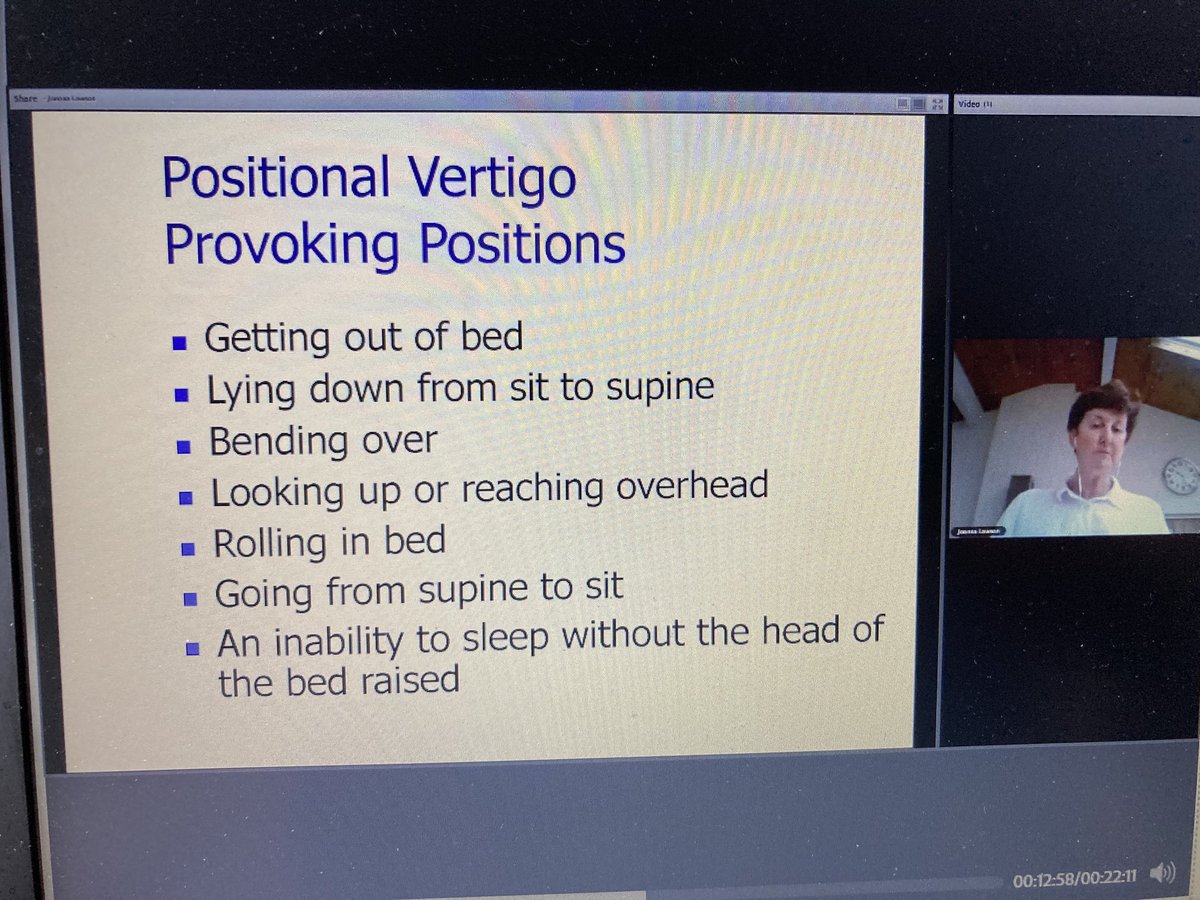 drmnorton's tweet photo. The most amazing talk on dizziness with practical demonstrations by my friend and colleague Dr Jo Lawson. I cannot believe how much Jo can get across in a virtual meeting with live demos. #rcpsgsyncope @rcpsglasgow @laramitchdr @LesleyAnderton https://t.co/QSuJ8ngv5R