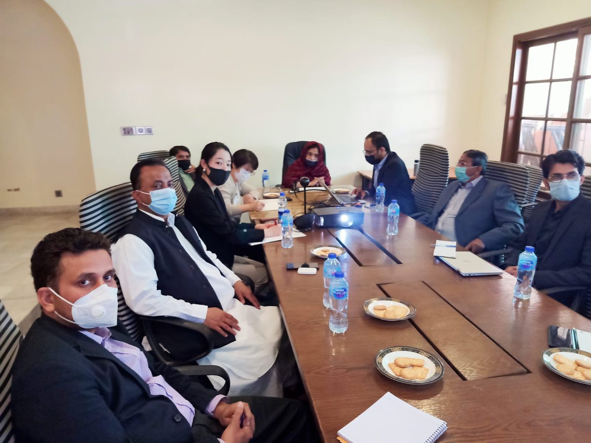 SELD_Sindh's tweet photo. A #JICAdelegation including Ms. NONOGUCHI Atsuko & KAMIYA Yuka along with Focal Person Mr. Zahoor Qazi from #STEDA visited office of the #PublicPrivatePartnership Node, #SELD. The meeting was attended by the Sr. Director Ms. Tahseen Fatima & #PPP_Node Team. The PPP-Node https://t.co/sEeRlD4qye