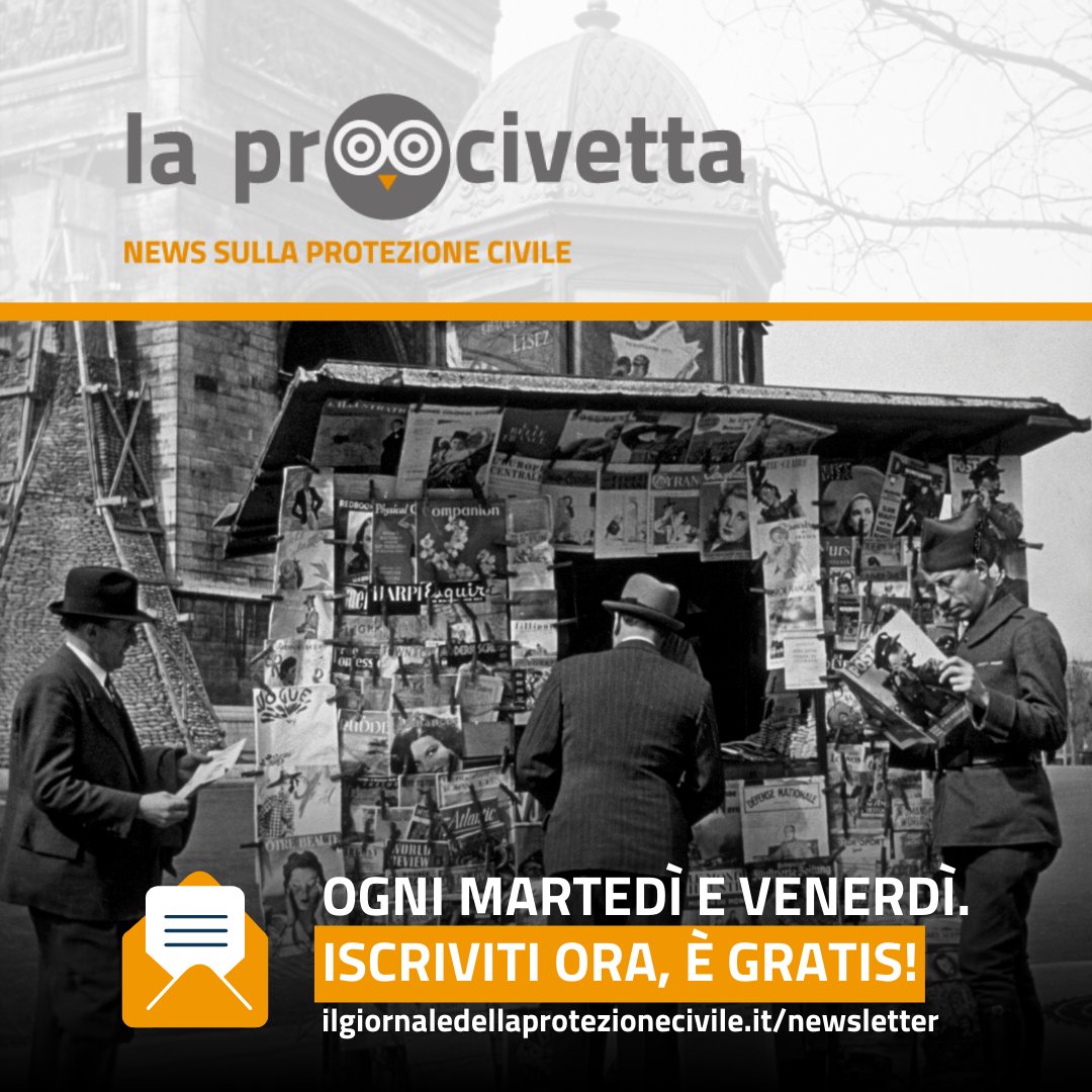 giornaleprociv's tweet photo. È uscito il nuovo numero de #LaProCivetta!
Oggi parliamo degli incendi nel Nord Italia alimentati da siccità e forti venti, della frana che ha ucciso 24 persone a Quito (Ecuador) e di tante altre news dal mondo della #protezionecivile
Leggi e iscriviti: https://t.co/dcTcH8AgzE https://t.co/HuBDjiDPb0
