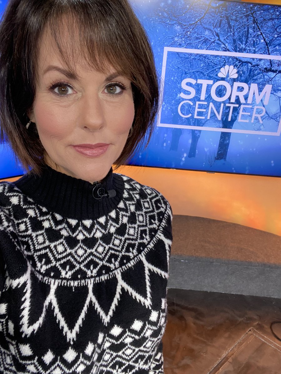 Big morning on @newscentermaine STORM CENTER… kicking off the Olympics.. and yup, got a new do!