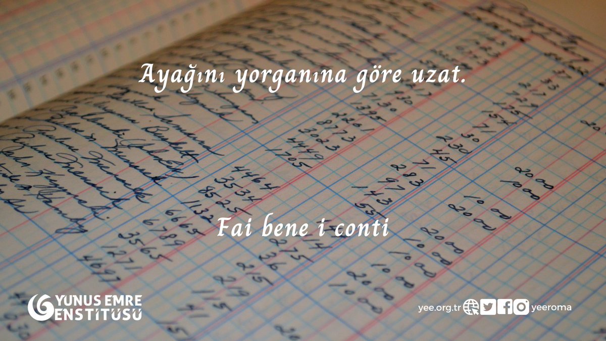 yeeitalya's tweet photo. I saggi dicevano…
Eski bilgeler der ki...
#ProverbiTurchi 🇹🇷
#YunusEmreEnstitüsüRoma
#YunusEmreEnstitüsü 
#CentroCulturaleTurco https://t.co/RpMezYvs4u