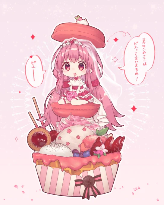 お菓子小箱★ハナモモ🥯
#フラワーナイトガール #花騎士
#フラワーナイトガールイラスト #フラワーナイトイラスト 
if you like, I'd appreciate a follow.🥨
フォローしてくださったら嬉しいですԅ₍ ᐢ. ̫ .ᐢԅ) 