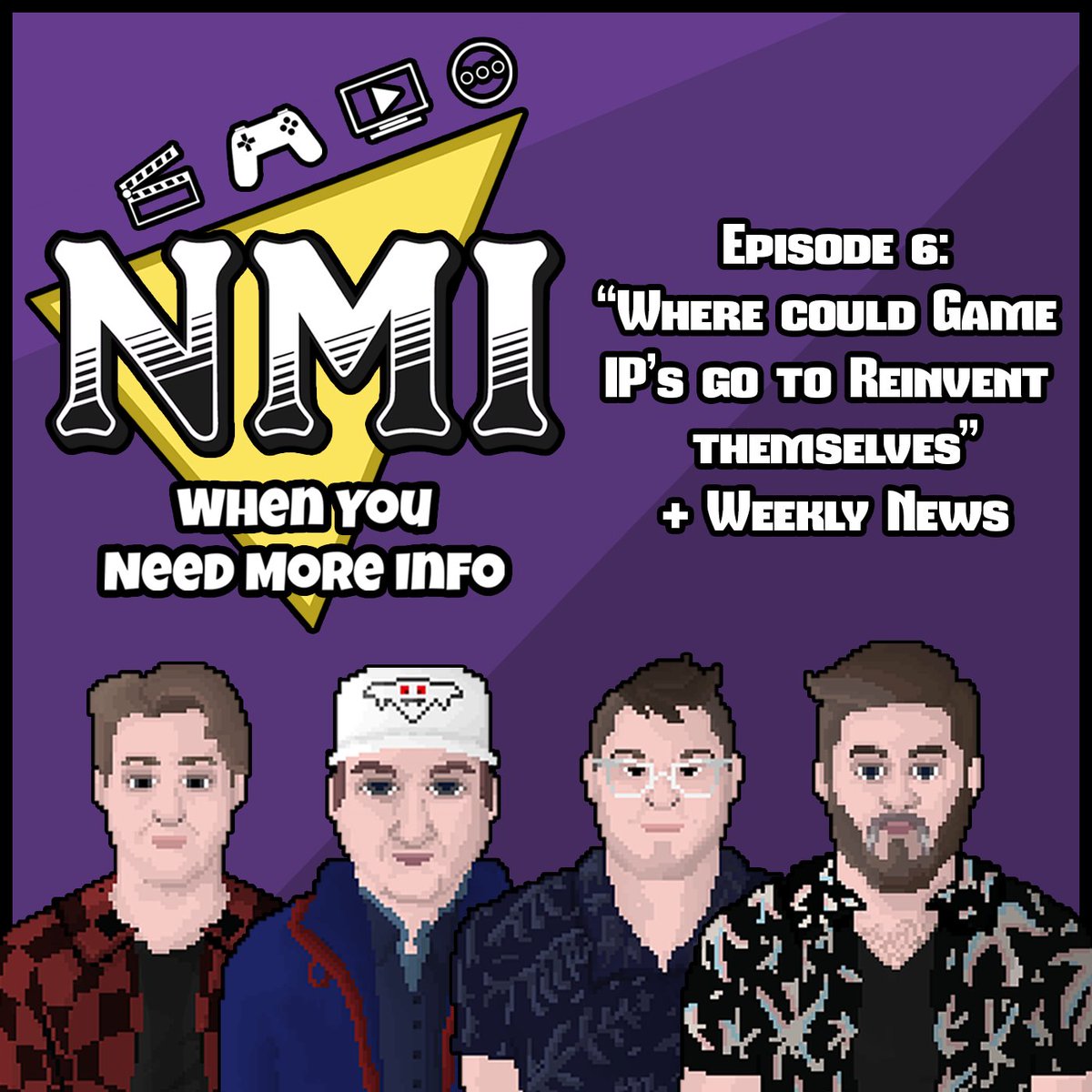 NMIcast's tweet photo. Episode 6 is up "Where could Game IP's go to reinvent themselves" + "Weekly News" - https://t.co/ARPgclGE6m
Instagram/ Twitter - @NMIcast
Youtube channel - https://t.co/N7ziQA6HMO
#nmicast #podcast #PodcastAndChill #gameip #pixelart https://t.co/3DHR9c2FP9