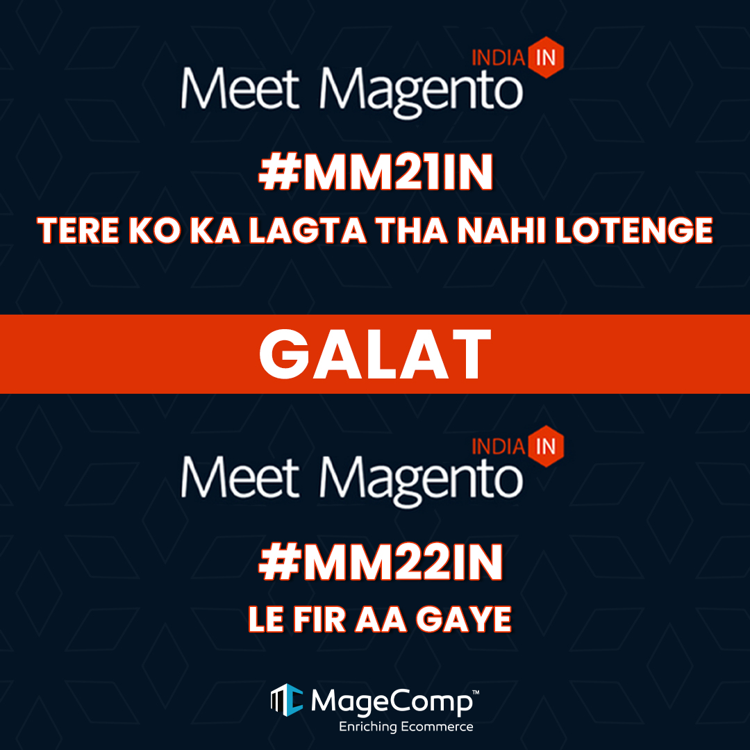 theMageComp's tweet image. #MM22IN #meetmagento #magecomp #meme #magento